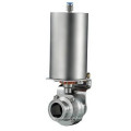 Stainless Steel Pneumatic Sanitary Clamp Butterfly Valves